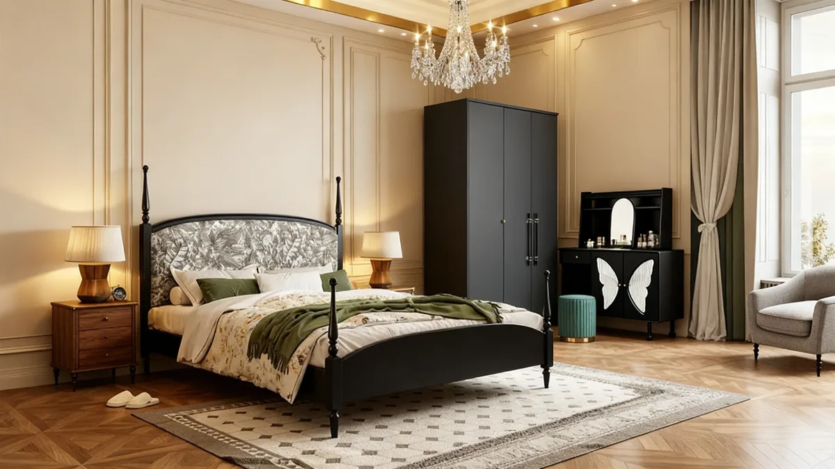 اكتشف سحر غرفة النوم الحديثة بتفاصيل فاخرة