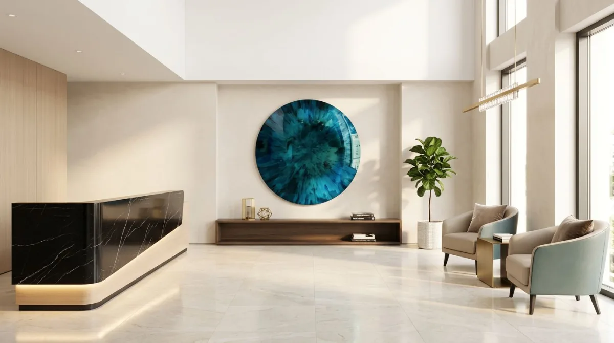 اكتشف أناقة اللوبي العصري بتفاصيل فريدة