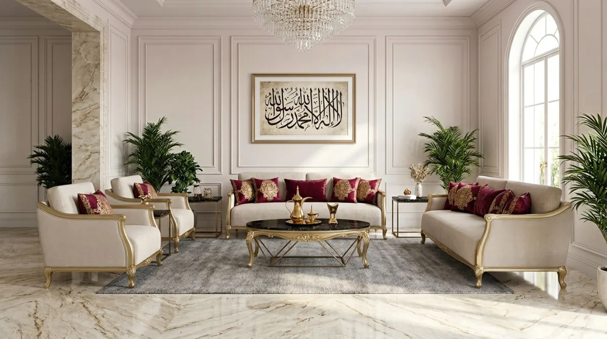 أريكة فاخرة لمجلسك النسائي - استمتع بالفخامة!