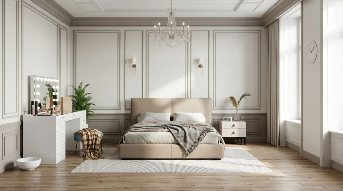 اجعل غرفة نومك ملاذاً من الأناقة البسيطة