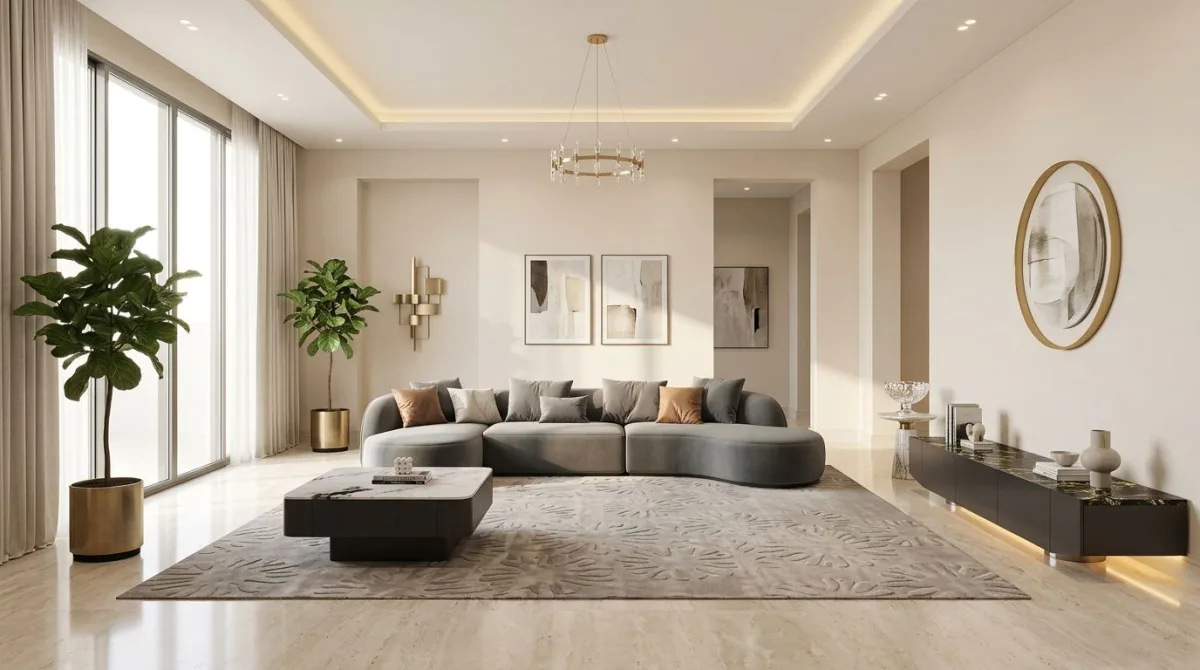 مجلس نسائي مودرن بأجواء راقية