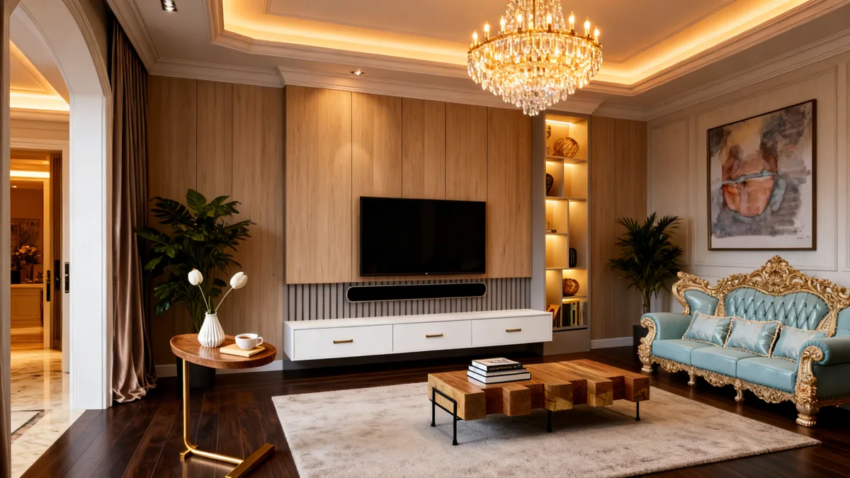 جناح فندقي يجمع بين الفخامة والأناقة.