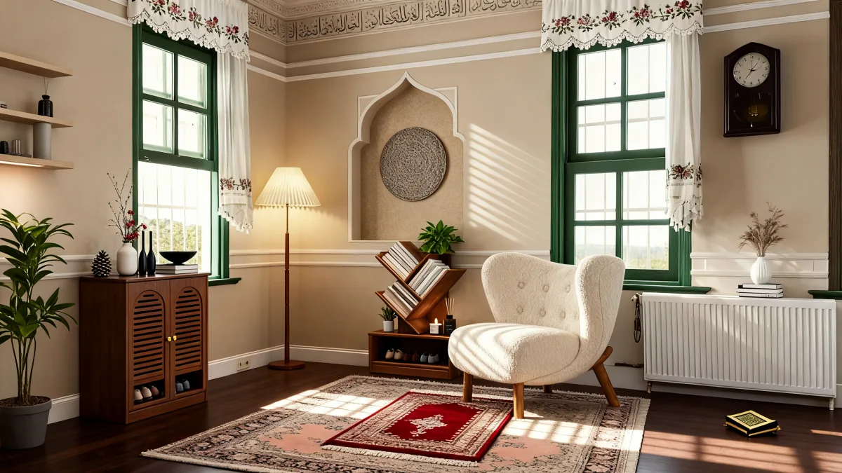 اكتشف روعة تصميم غرفة الصلاة العصرية