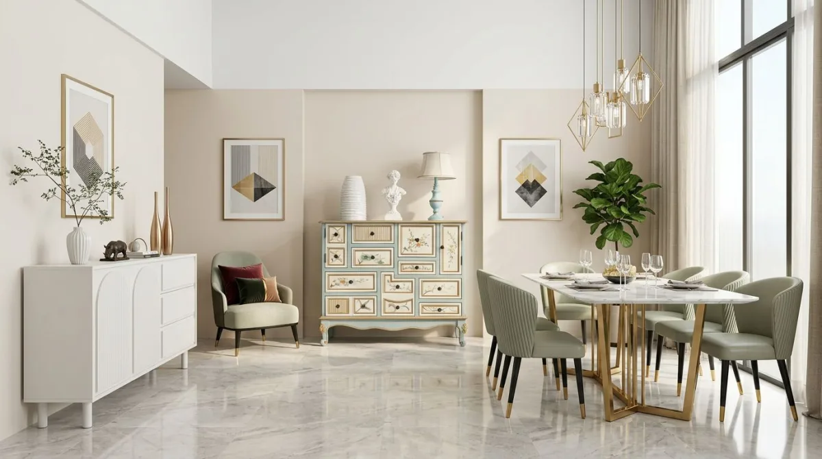 غرفة طعامك بتصميم حديث وأناقة لا تقاوم!