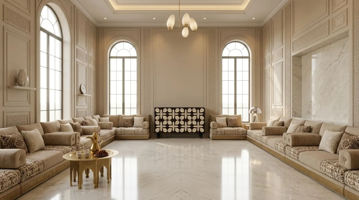 مجلس تصميم عصري حديث