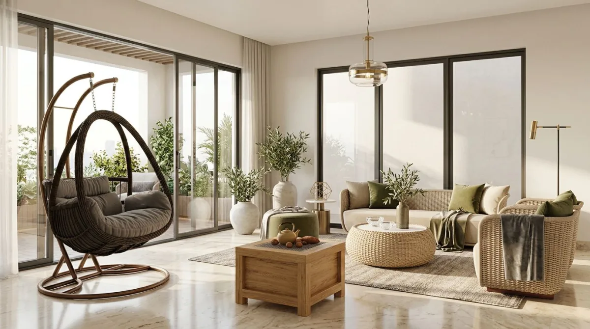 استمتع بأجواء خارجية حديثة مع لمسة دافئة!