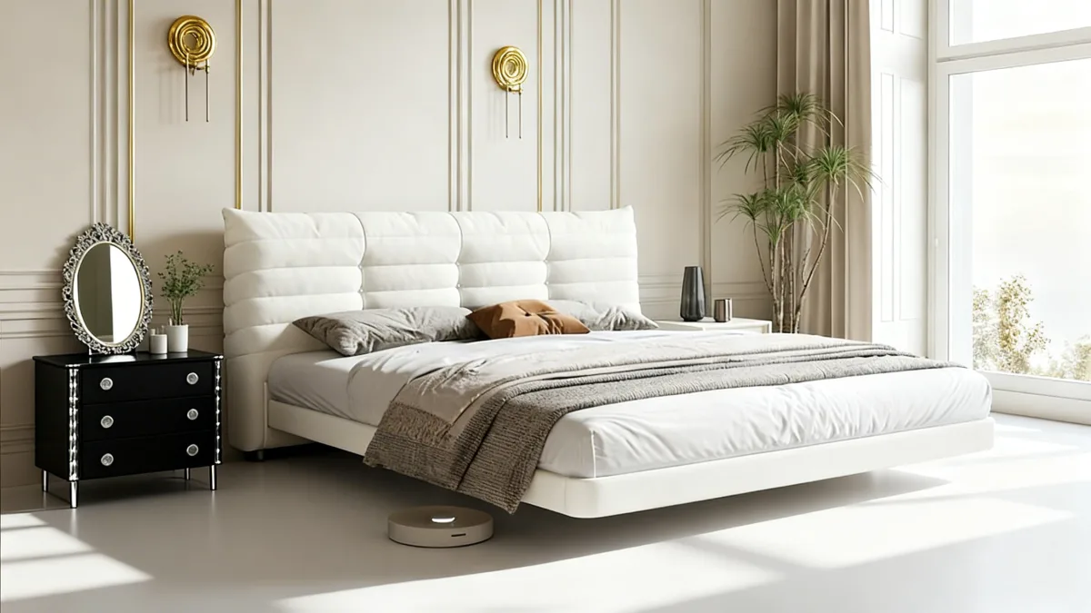 استمتع بأناقة النيو كلاسيك في غرفة نومك