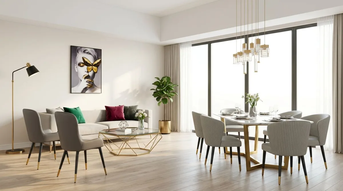 استمتع بتجربة تناول الطعام مع طاولة المودرن الفاخرة