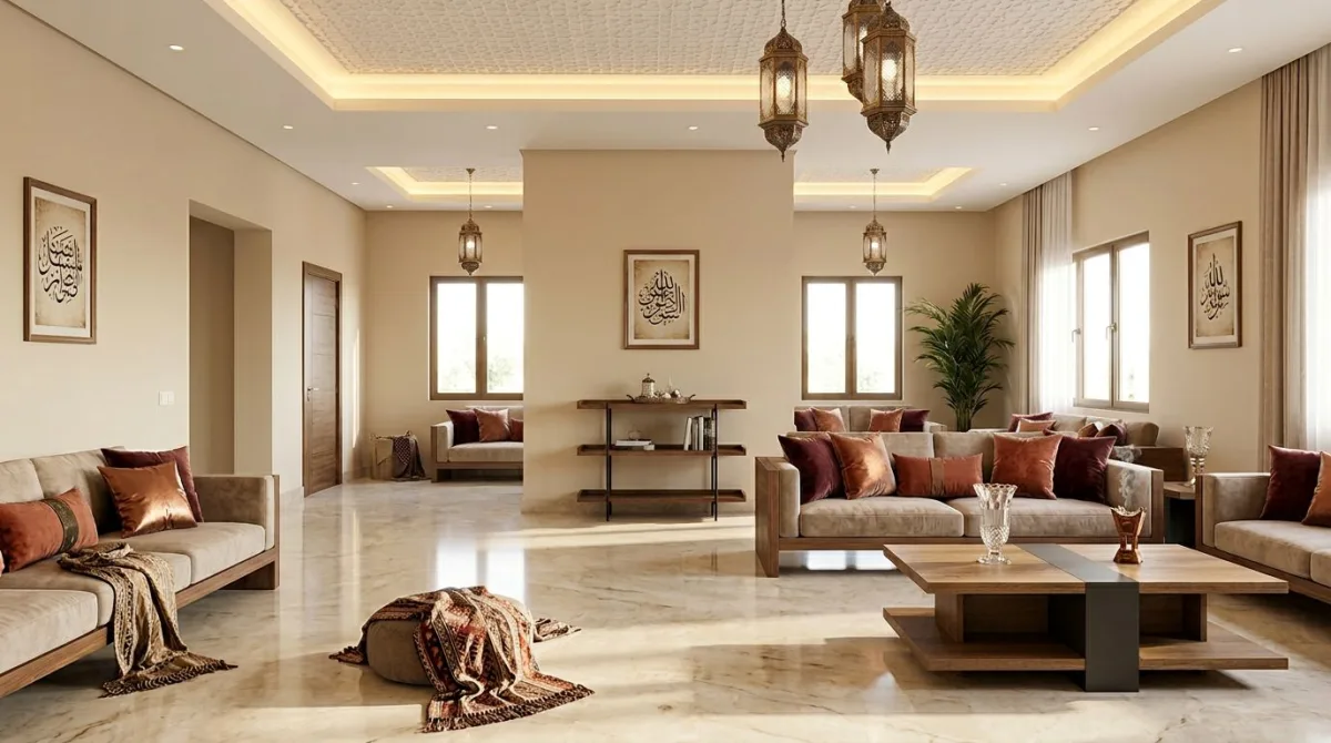 مقلط عائلي دافئ بتصميم سعودي