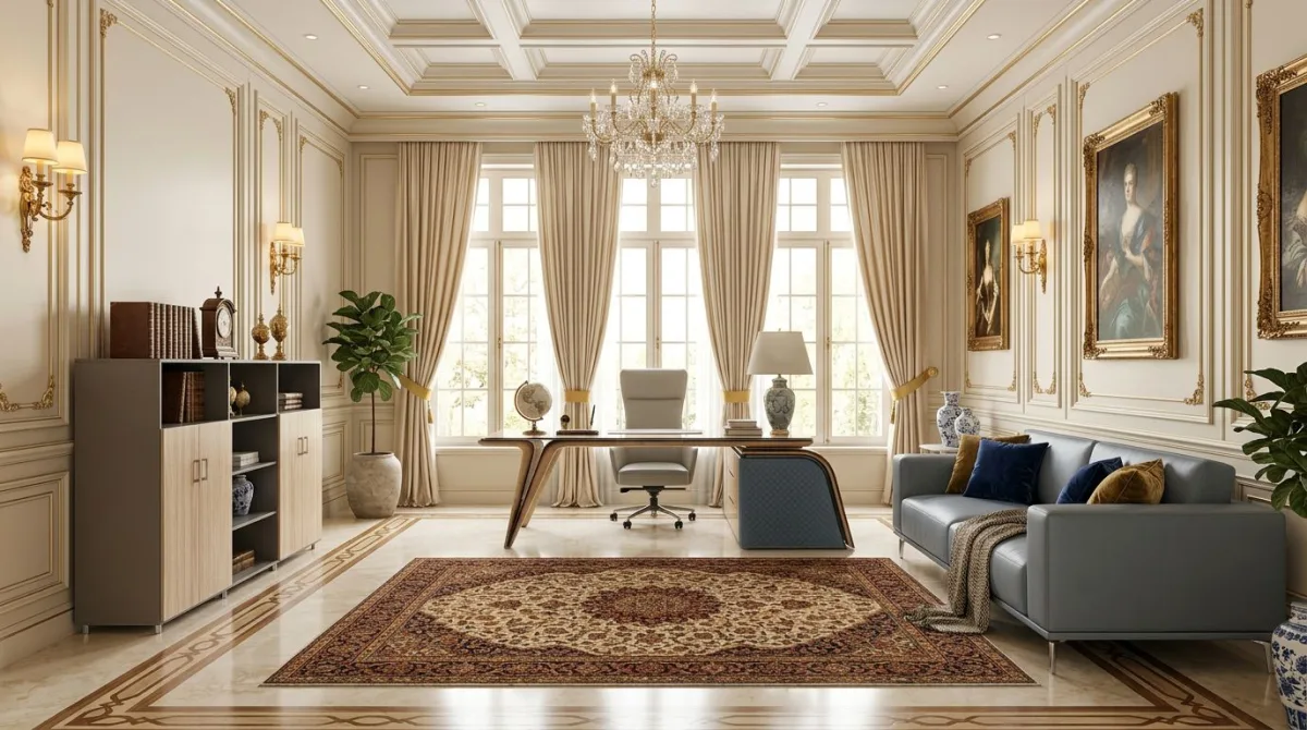 مكتب رئاسي بخامات فاخرة