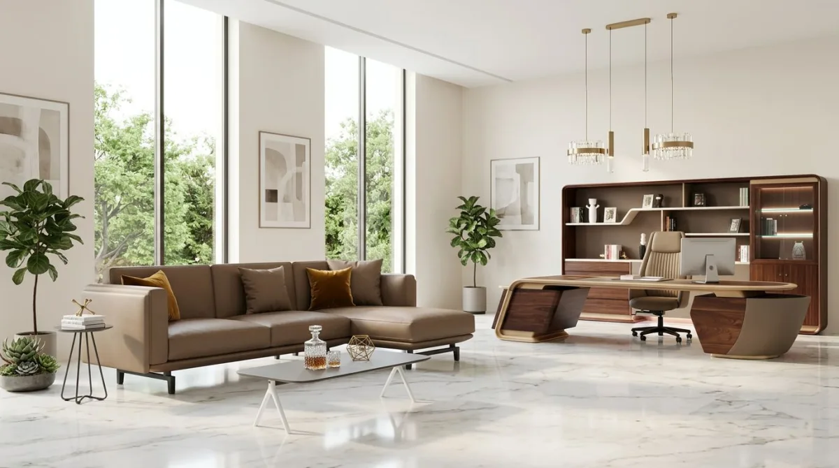 مكتب رئاسي بخامات فاخرة