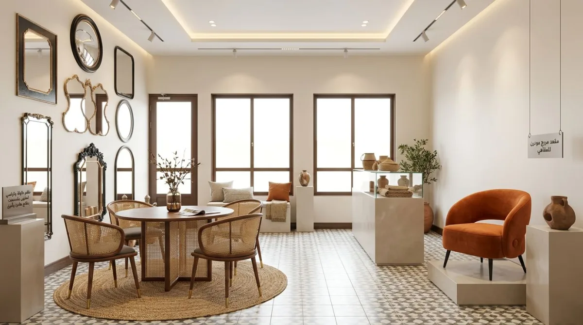 استمتع بأجواء هادئة مع طقم مقهى أنيق
