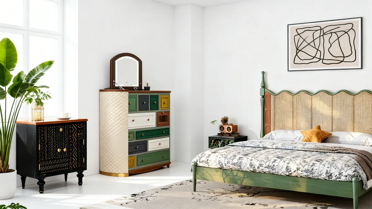 غرفة نوم مينيمل: أناقة وفخامة تتناغم