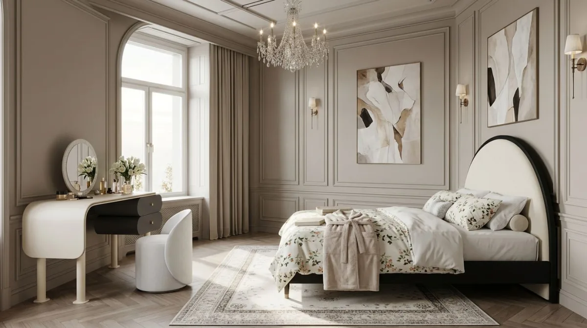 أجواء فاخرة لغرفة نومك الرئيسية