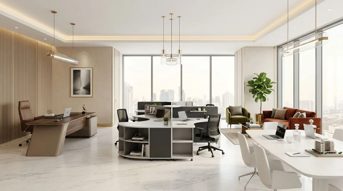 اجعل مكتبك التنفيذي عنوان الأناقة والتميز