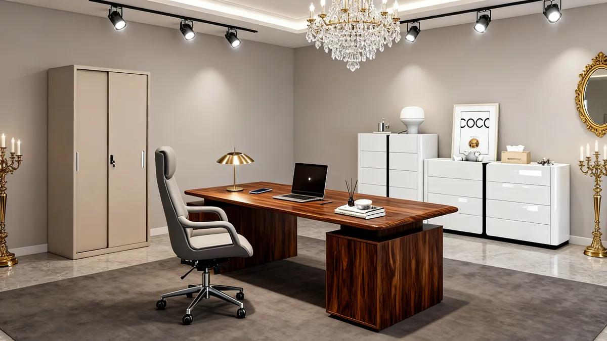 استمتع بأناقة المكتب الفاخر بتصميم إيطالي