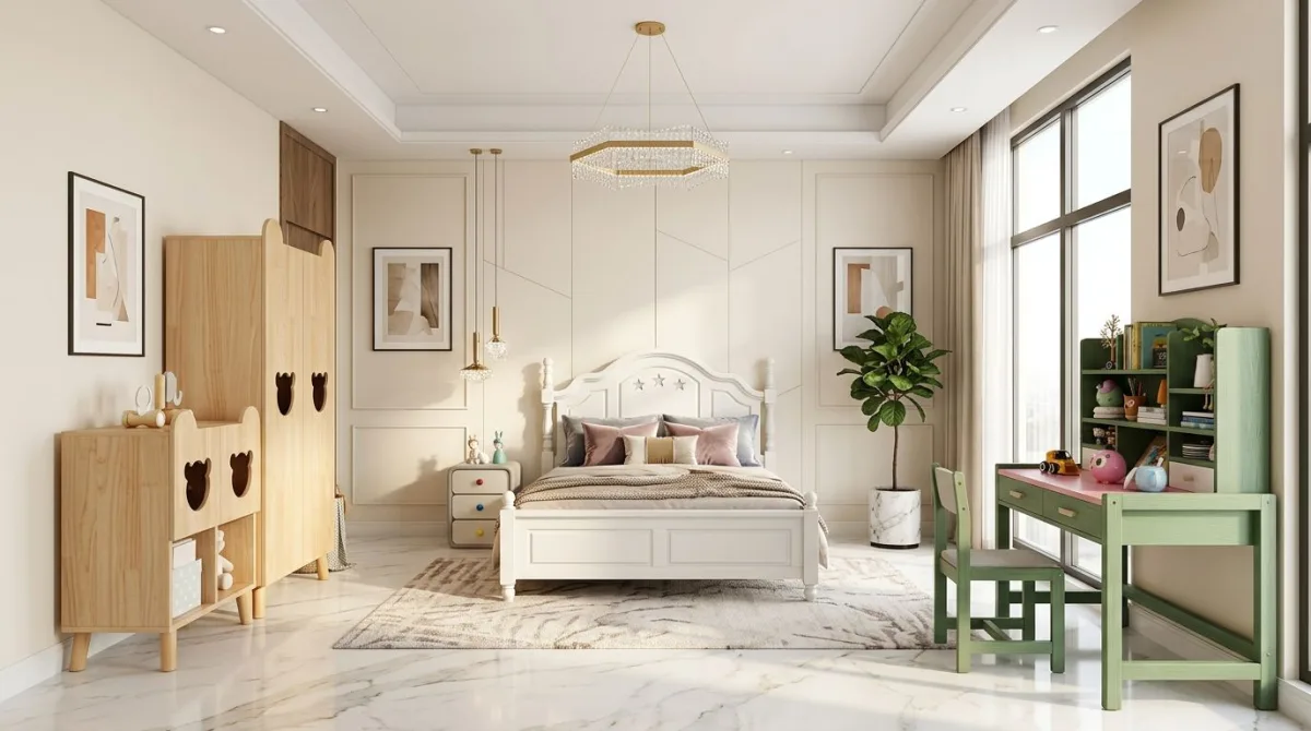 غرفة أطفال حديثة بأناقة ومغامرة لا تُنسى