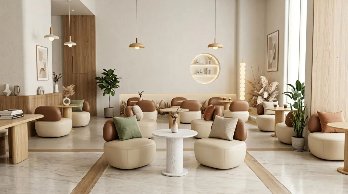 مقهى متخصص بتصميم سكاندنافي