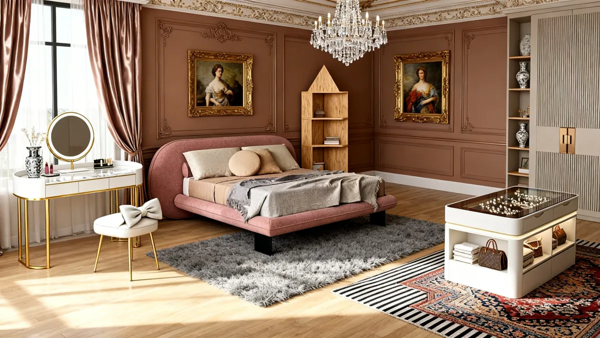 تجربة فاخرة: ديكور غرفتك الفندقية الكلاسيكية