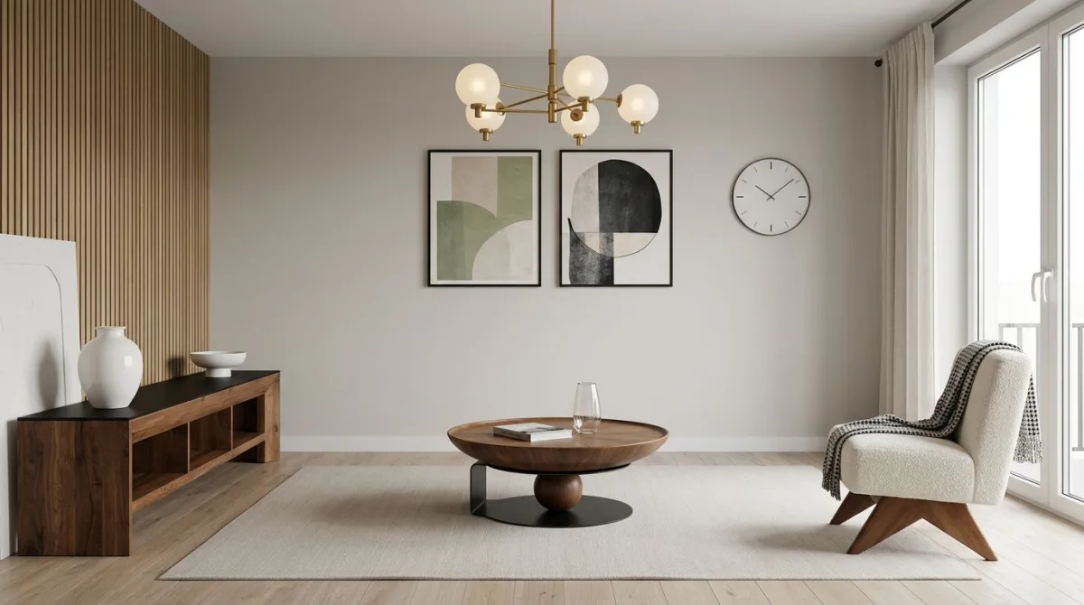 اكتشف سحر البساطة مع تصميم غرفة المعيشة العصري