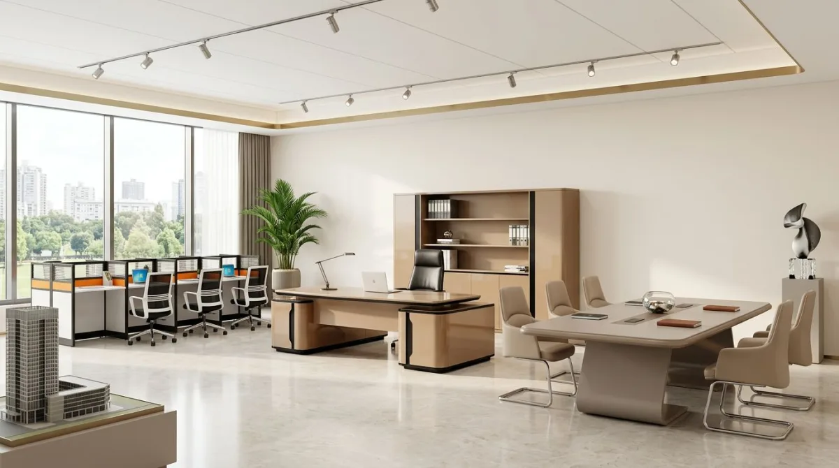 قاعة مؤتمرات تصميم عصري.