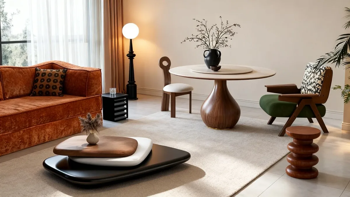 أضف لمسة عصرية لصالة معيشتك بأناقة