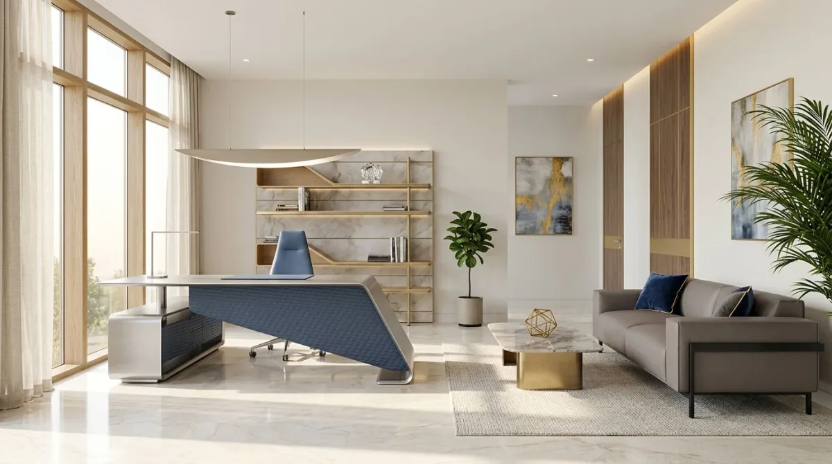 مكتب رئاسي بخامات فاخرة