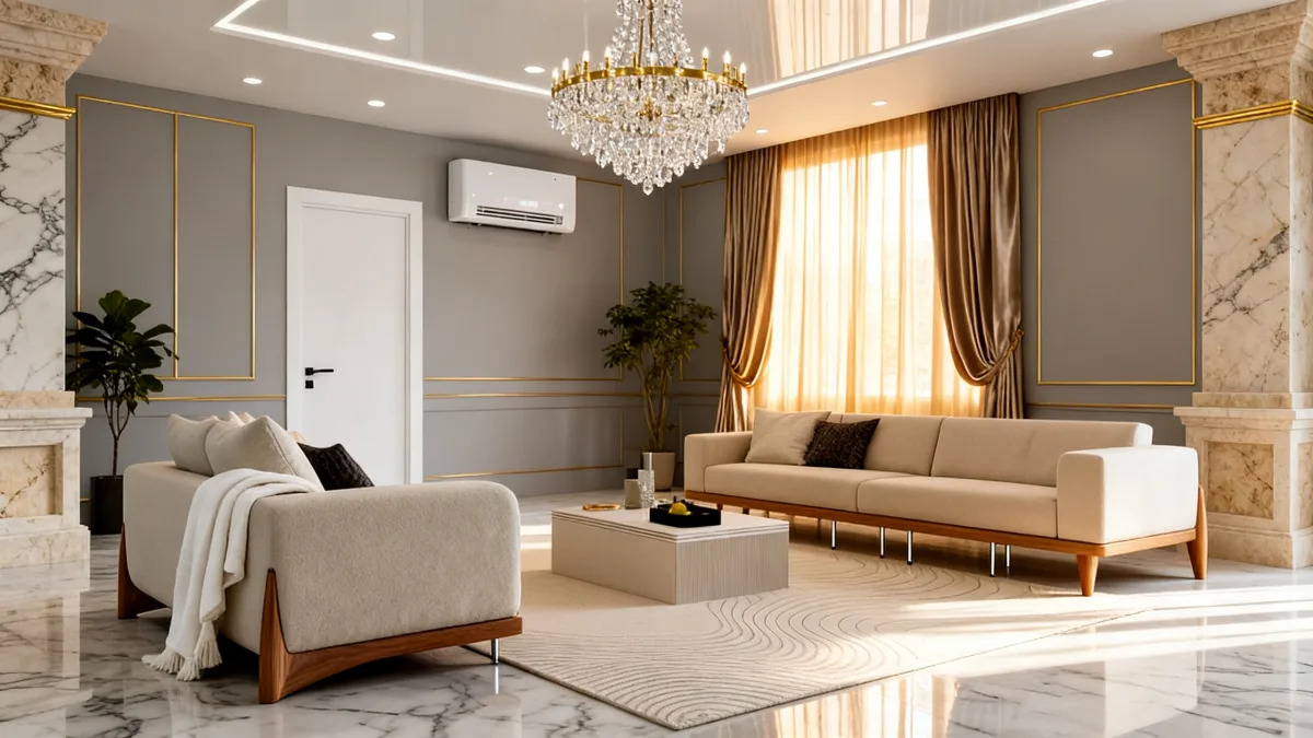 استمتع بأناقة ديكور المجلس النسائي الفاخر