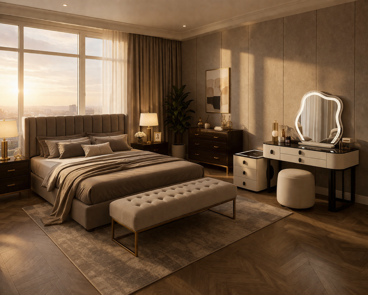 اكتشف رفاهية غرفة النوم بفخامة لا تقاوم